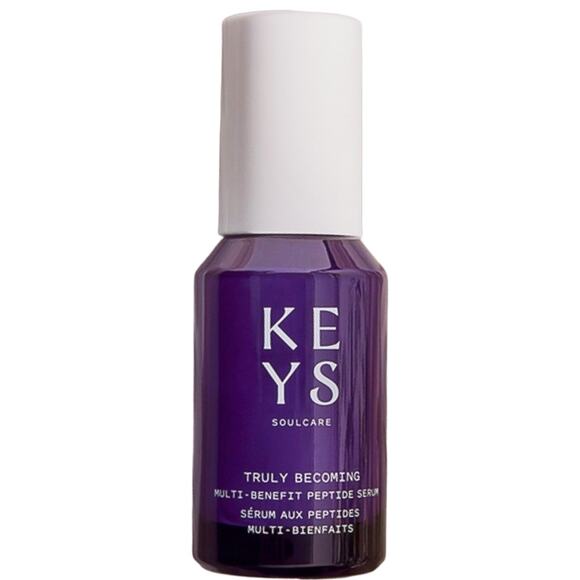 KEYS Soulcare Truly Becoming Multi-Benefit Peptide Serum 1 oz (30 ml) NEW/Sealed - Picture 1 of 7